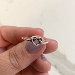 James Avery Delicate Heart Knot Ring